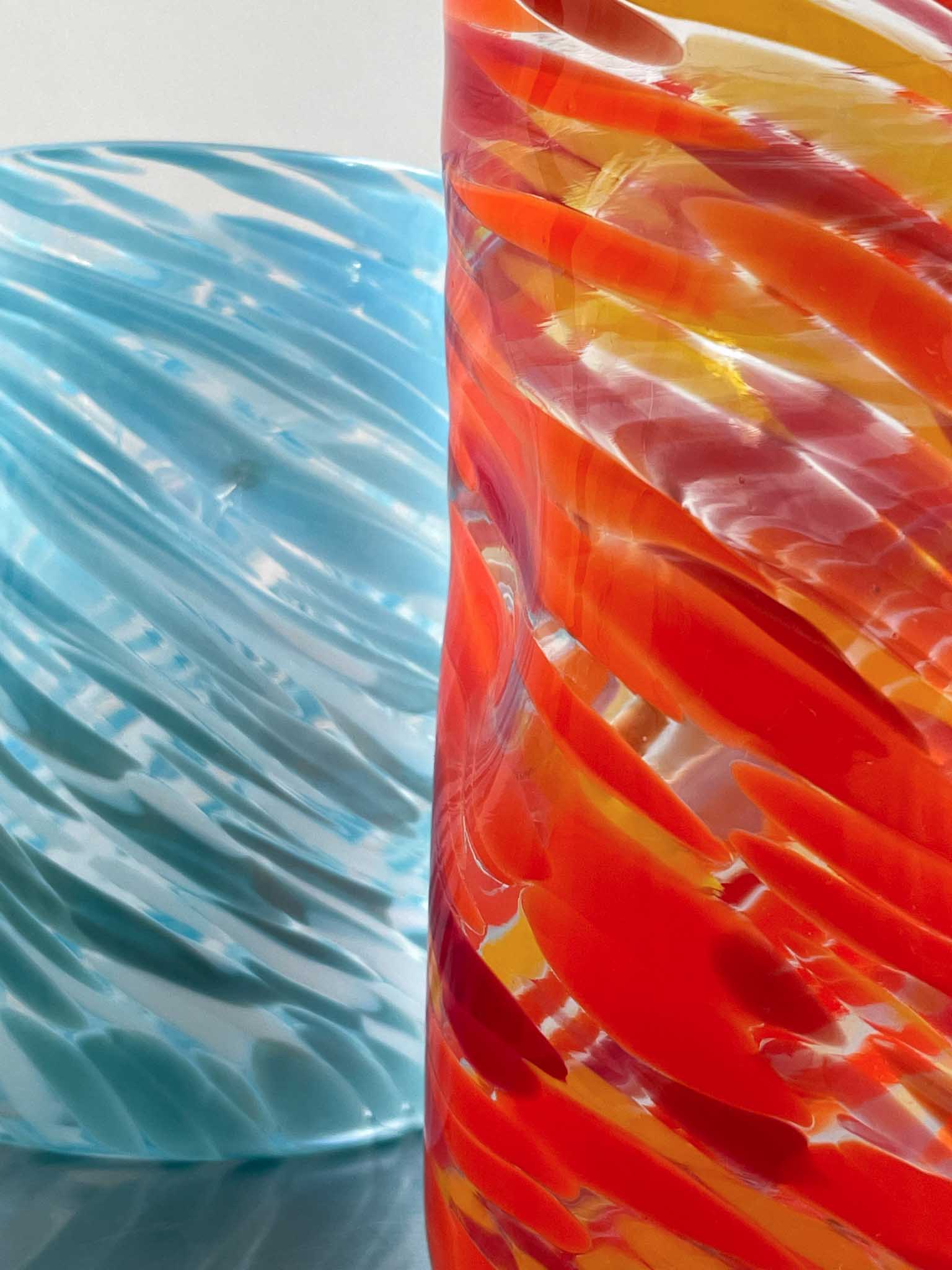 glasses Fuoco e Ghiaccio by artetica - Design from Milan