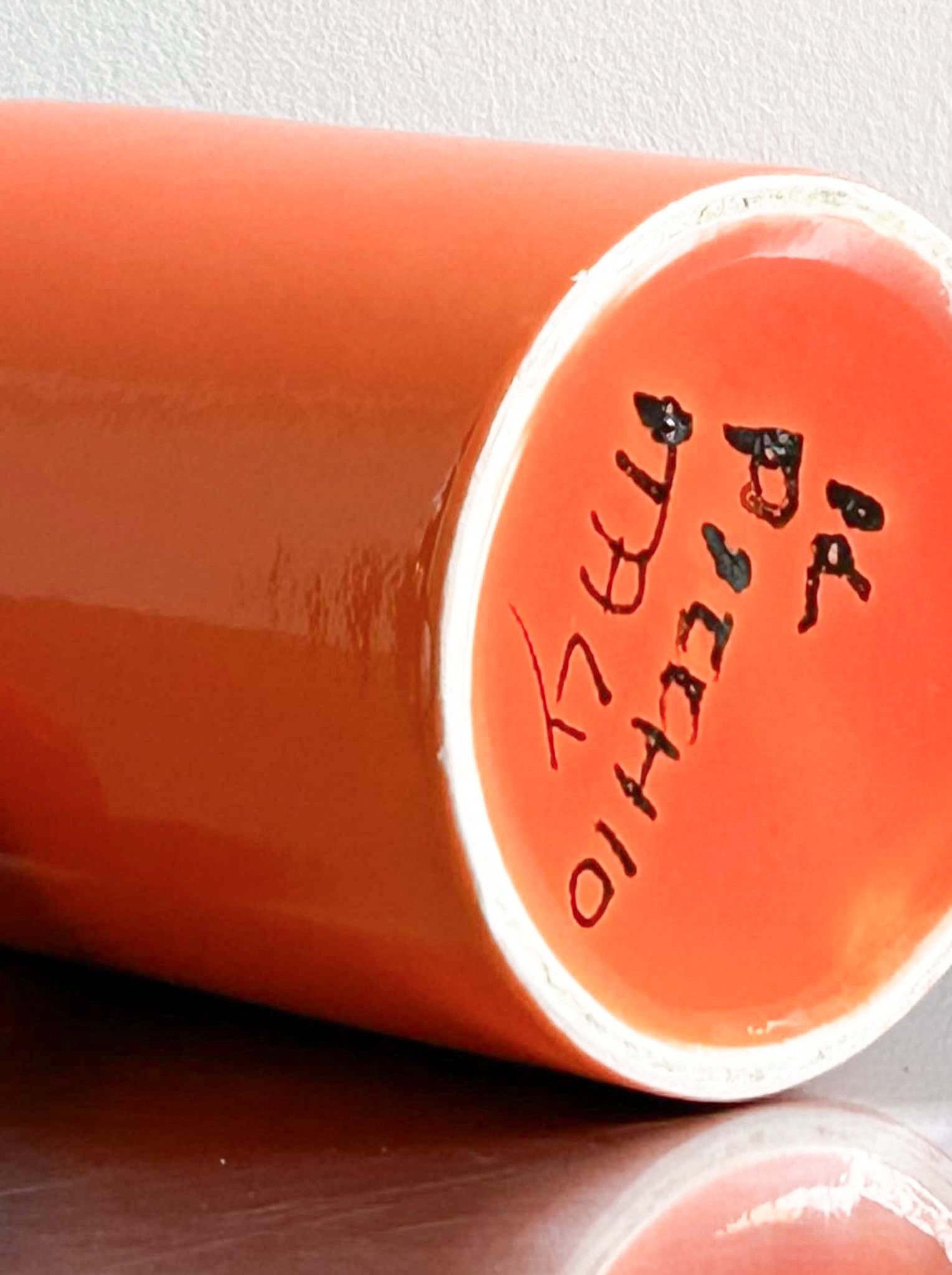 orange pitcher Il Picchio by artetica - Design from Milan