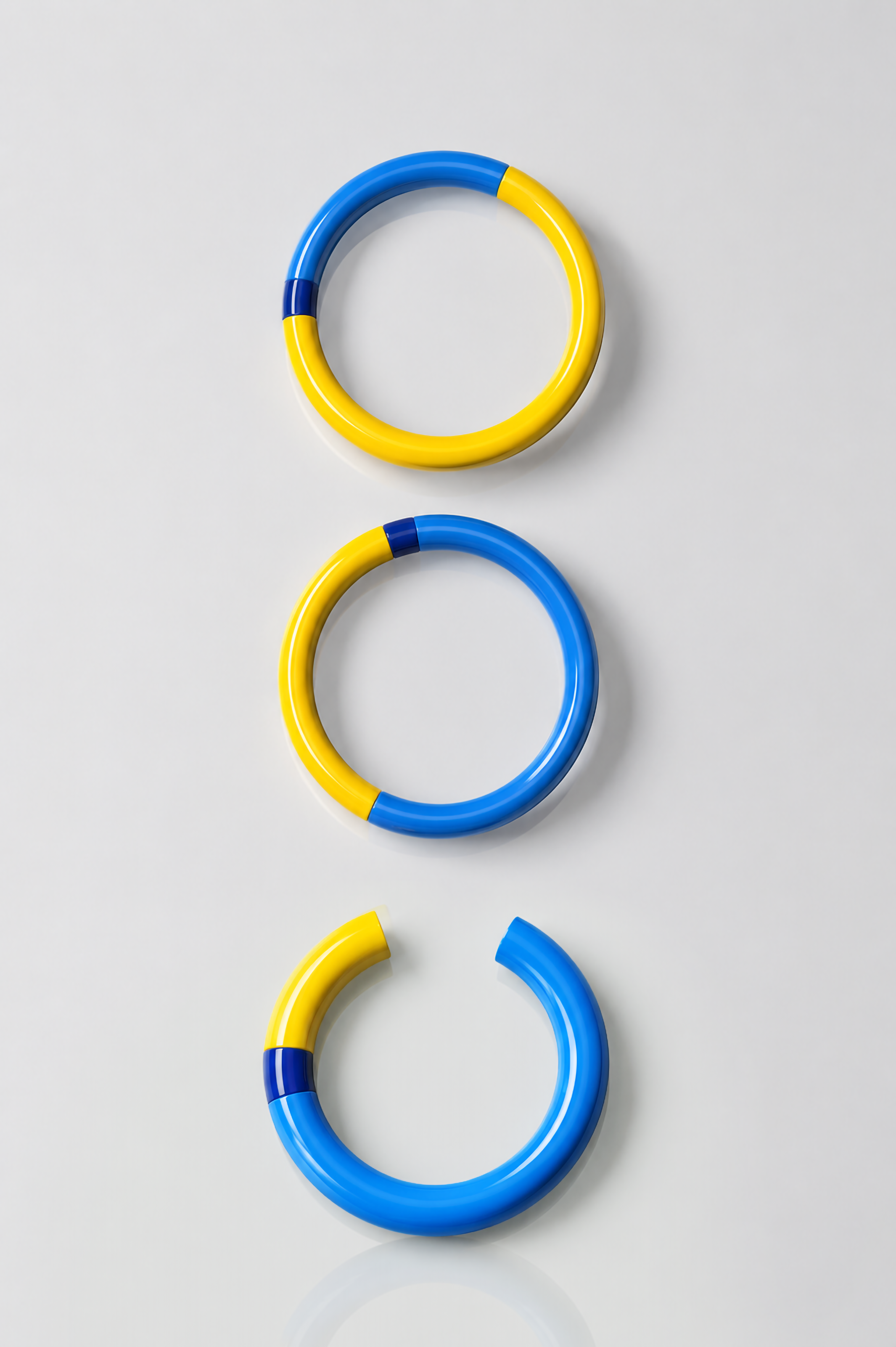 Set of 3 Hoop Bangles