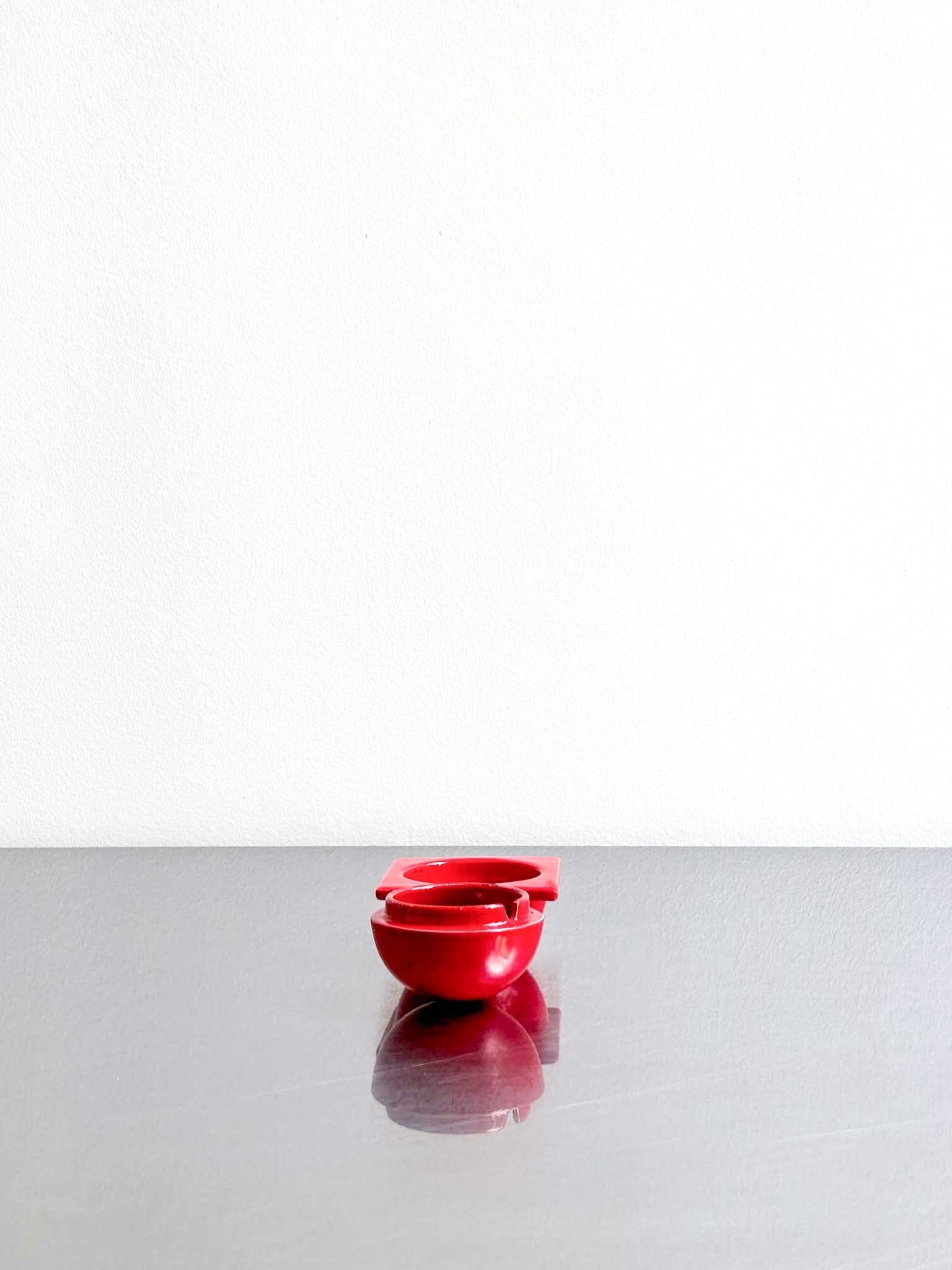 ashtray by Franco Pozzi by artetica - Design from Milan