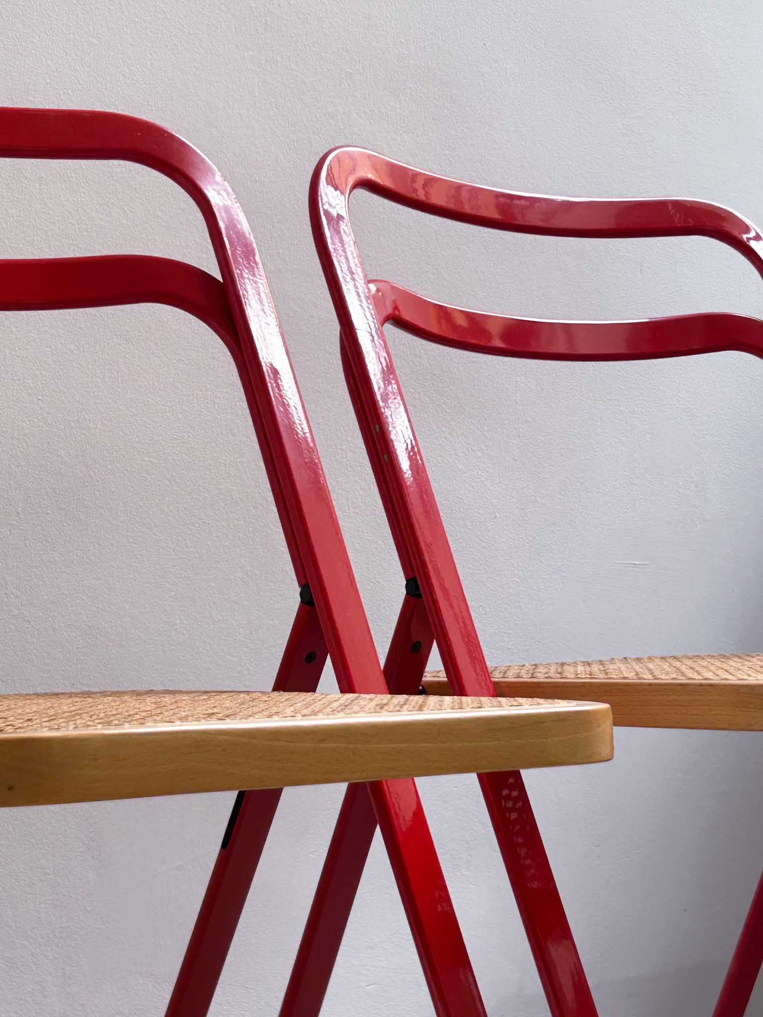 two Clio chairs by Giorgio Cattelan