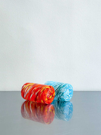 glasses Fuoco e Ghiaccio by artetica - Design from Milan