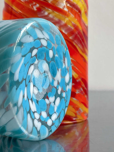 glasses Fuoco e Ghiaccio by artetica - Design from Milan