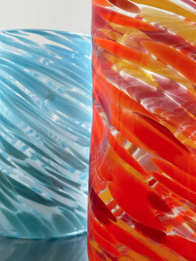 glasses Fuoco e Ghiaccio by artetica - Design from Milan