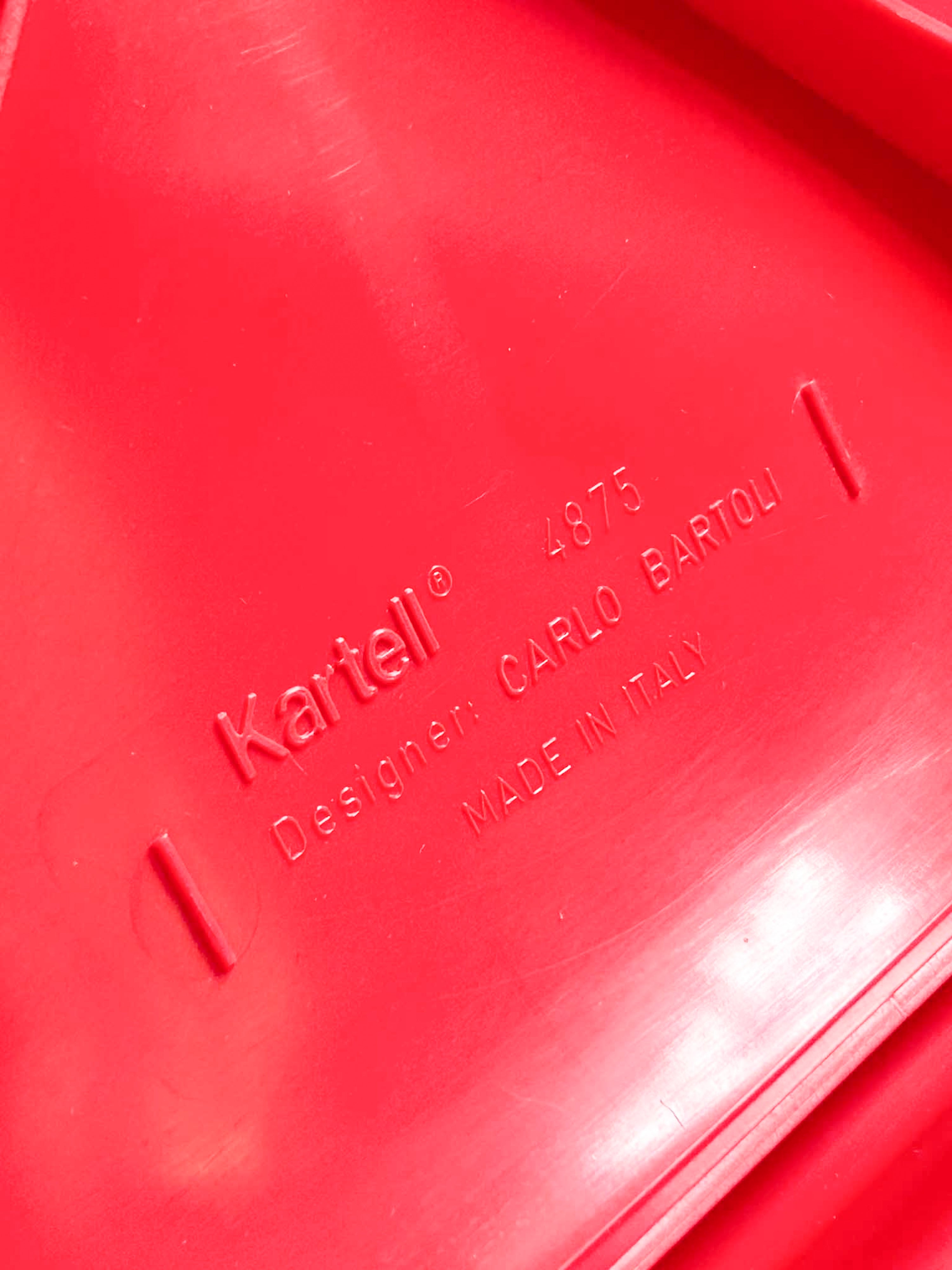 chair Kartell 4875 by Carlo Bartoli