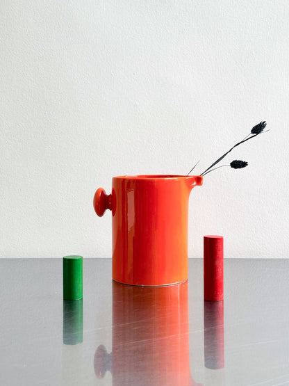 orange pitcher Il Picchio by artetica - Design from Milan
