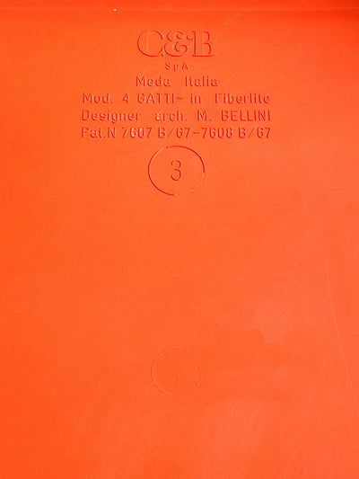 side table 4 Gatti by Mario Bellini by artetica - Design from Milan