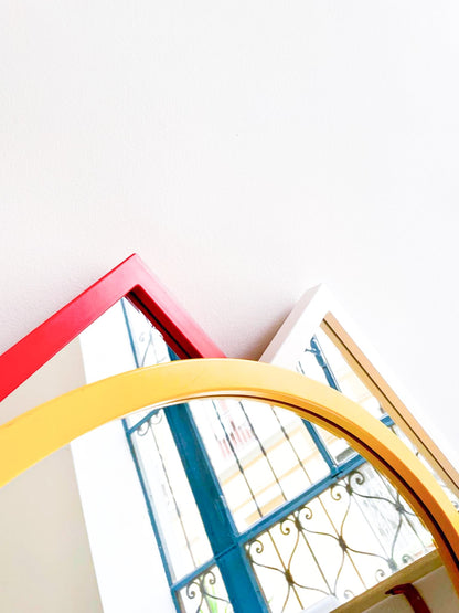 yellow mirror by Anna Castelli by artetica - Design from Milan