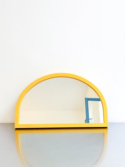 yellow mirror by Anna Castelli by artetica - Design from Milan